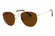 HUGO BOSS 1631 S J5G MT Sunglasses Gold Frame Green Lenses 53mm