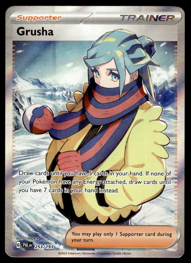 Pokemon TCG SV02: Paldea Evolved #253/193 Grusha NM