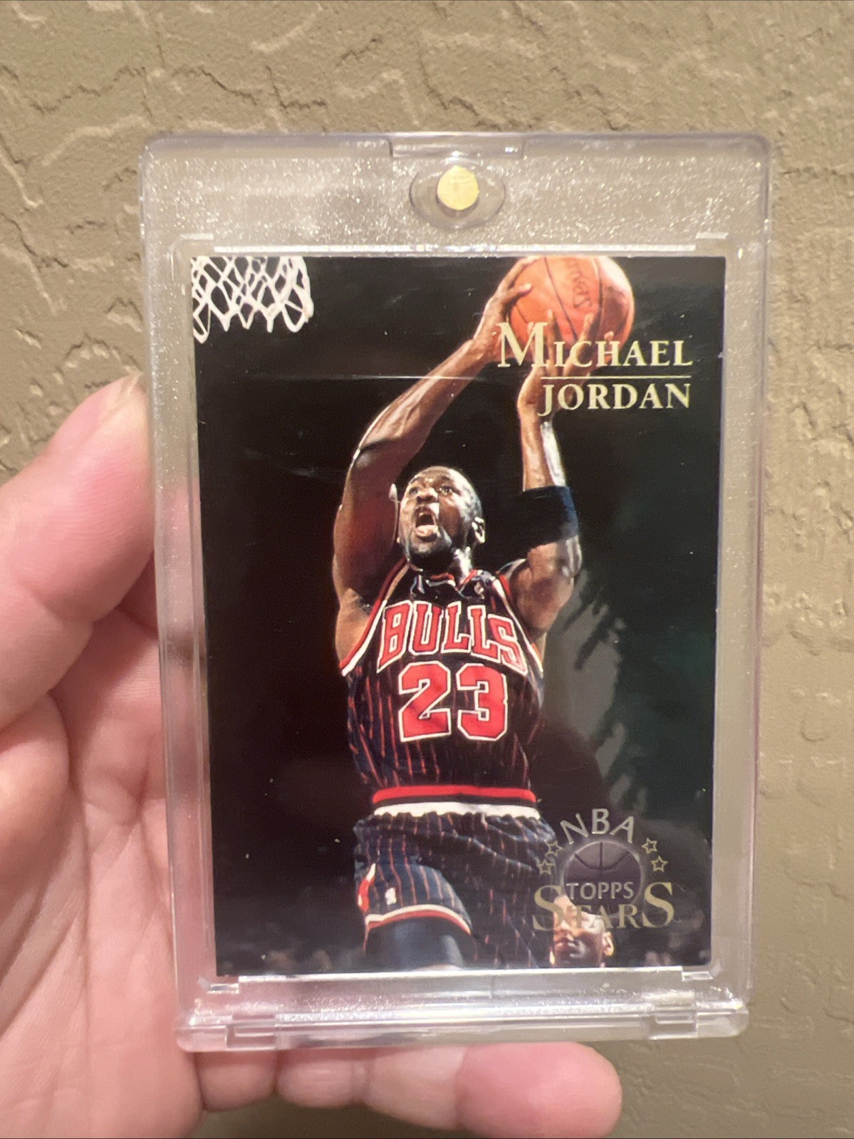 1996/97 Topps Stars MICHAEL JORDAN #24 BLACK JERSEY CHICAGO BULLS HOF 🔥GOAT🔥