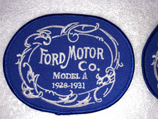 One Model A Ford Motor Co. Parts Service Dealer Uniform Patch 1928-1931 Car Auto
