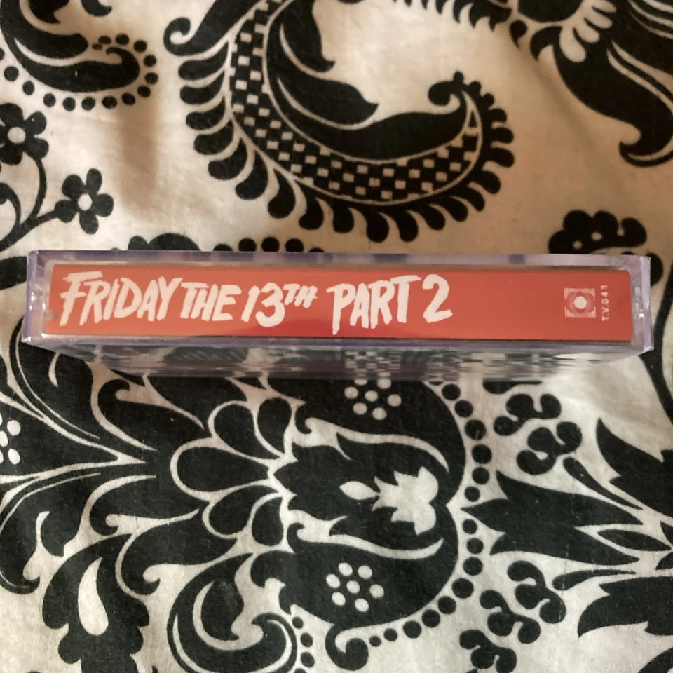 NEW Friday The 13th Part 2 RED & WHITE Cassette Terror Vision #/200 Limited OST - Image 4 of 4