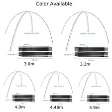 Zeltstange Camping Zeltstangen 1 Paar 6 / 6 / 7 / 8 / 9 Fiberglas einfaches Desi