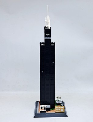 Wange 5228 Willis Tower, Klemmbausteinset aus Wange Architekture Serie