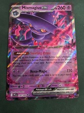 2025 POKEMON TCG MISMAGIUS EX 36 PHANTASMAL FLAMES DOUBLE RARE HOLO NM