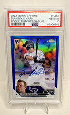 2023 Topps Chrome Sean Bouchard Rookie Autograph-Blue #RASB PSA 10