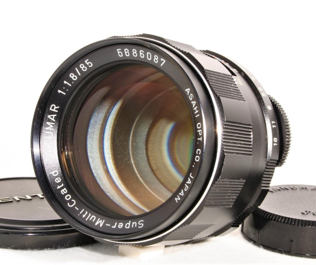 NEAR MINT] Asahi Pentax Super Multi Coated Takumar 85mm f1.8