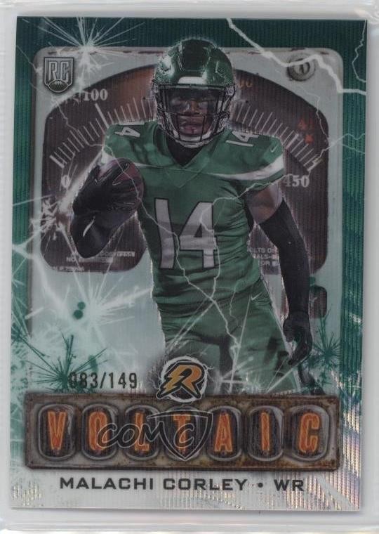 Malachi Corley Topps Resurgence Voltaic #V16 Teal Surge