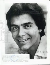Press Photo  Frank Runyeon, American Actor.