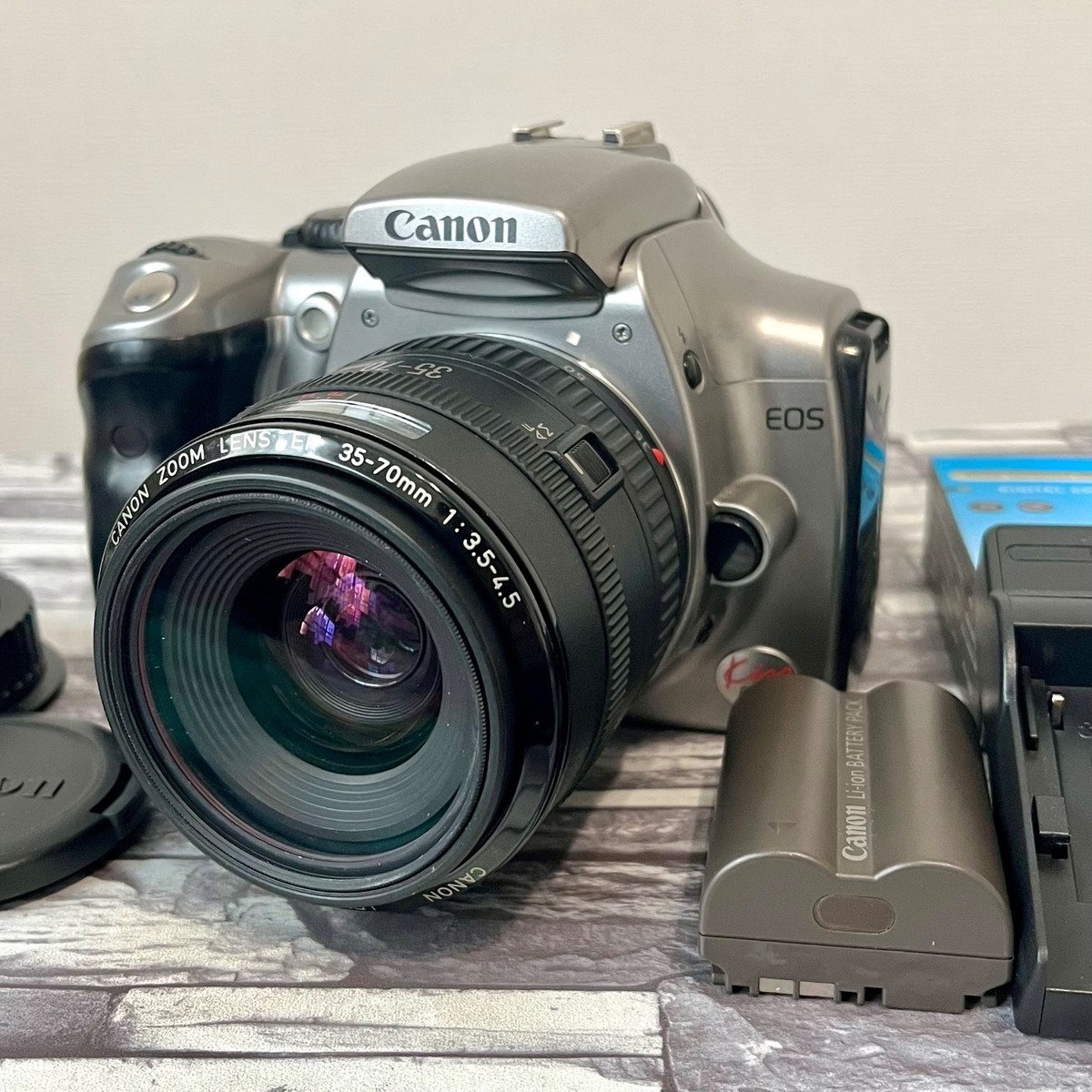 Canon EOS Kiss Digital SLR Camera w/ Canon EF 35-70mm F3.5-4.5