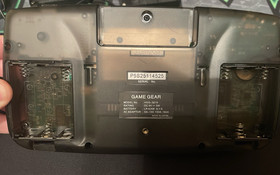 SEGA Game Gear! Recapped! New Smoke Shell! LCD LED USBC Mods!! Works Great!