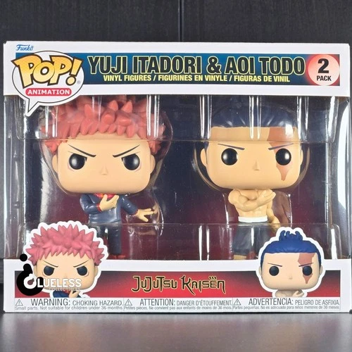 Funko Pop! Jujutsu Kaisen - Yuji Itadori & Aoi Todo 2-Pack