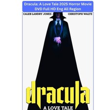 NEW Dracula: A Love Tale 2025 DVD - Horror Movie Romance Drama Region Free HD