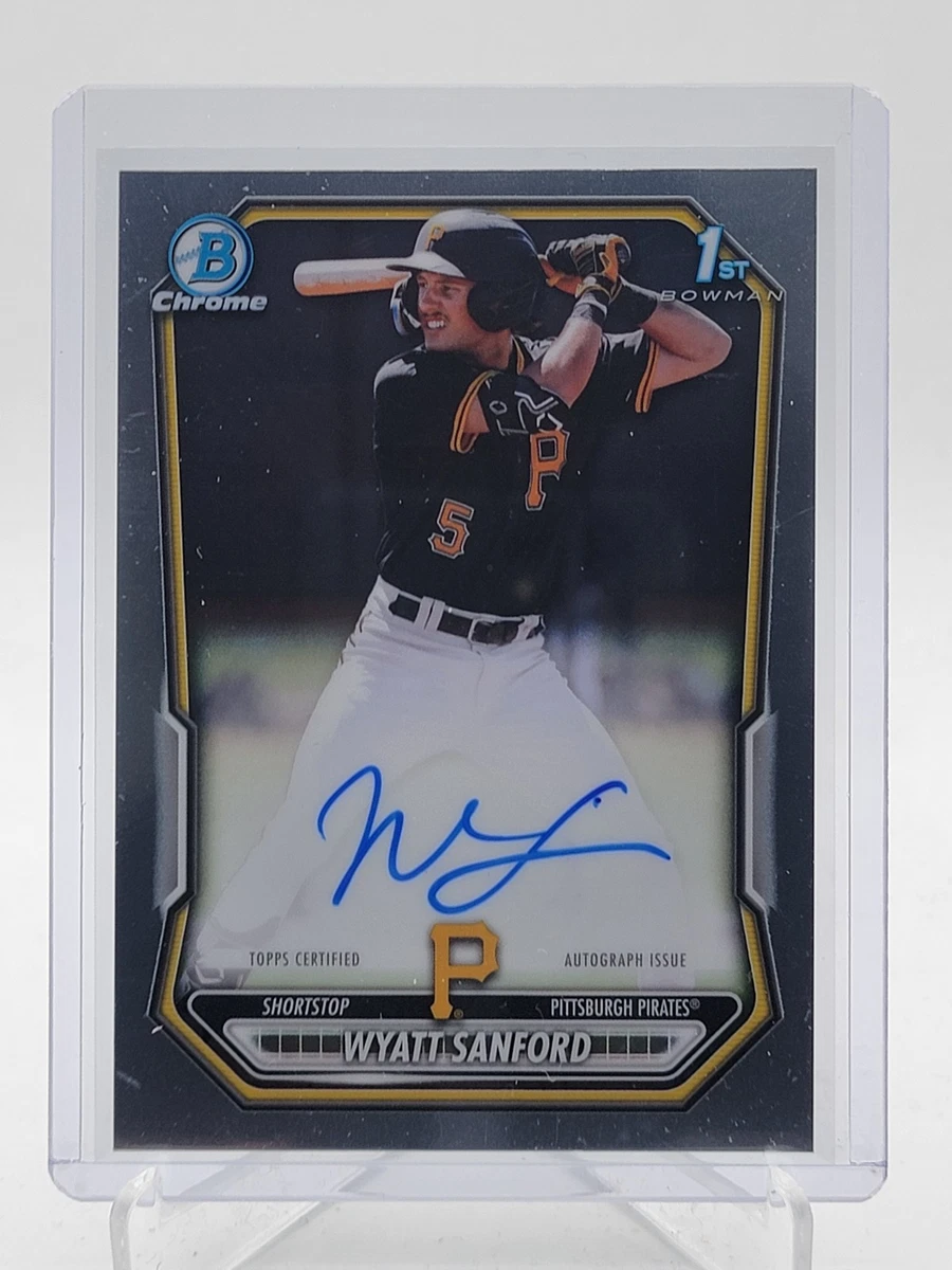Bowman Pittsburgh Pirates Baseball Autographed Sports Trading