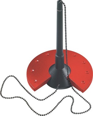 helit Kugelschreiber Ständer schwarz/rot