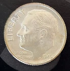 1946-P Roosevelt Dime 90% Silver 10c US Coin Phila. Mint Circulated Low Shipping