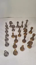 ITALFAMA Metal Chess Pieces  23 Pieces For Replacements