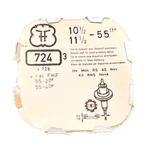 FHF 55 Balance Staff watch part #724 for Fontainemelon 55 "3" staffs