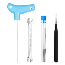 3D Printer Tools Kit, 13 Pcs 3D Printer Accessories with L-Size Extruder Nozz...