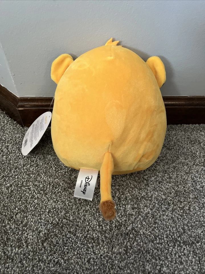 Squishmallows Simba Lion King 7-8" AUTHENTIC Kellytoy Disney Plush gift toy NEW - Image 2 of 4