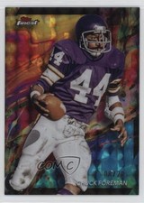 2024 Topps Finest Common Oil Spill Geometric Refractor 8/20 Chuck Foreman 4e9