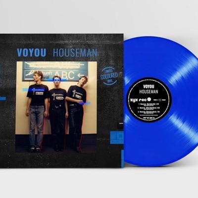 VOYOU: Houseman (Signed, Ltd Ed., Numbered- Blue Vinyl LP)- ZYX Music- IMPORTED