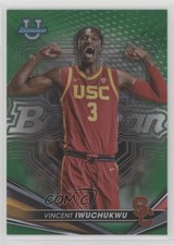 2022-23 Bowman U Best Green Refractor 2/99 Vincent Iwuchukwu #93 6k8