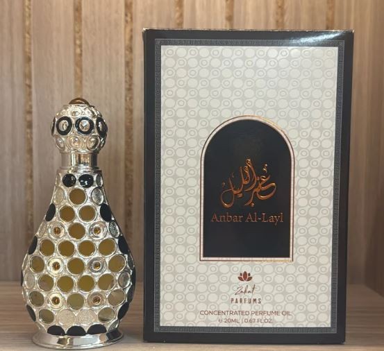 Anbar Al-Layl Concentrated Perfume Oil By Zakat 20ml 0.67 Fl Oz