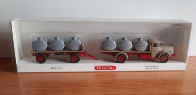 Wiking 08594040 MB LP 6600 Behelfstankwagen Hängerzug Bruno Hoyer