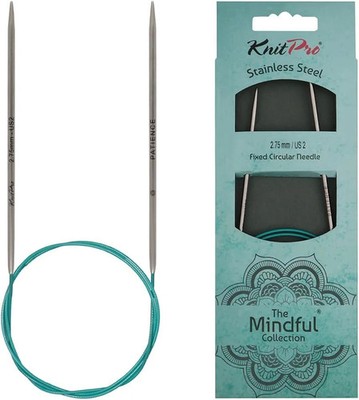 KnitPro Stricknadeln rund feste Spitze The Mindful Collection 120 cm x 2,75 mm