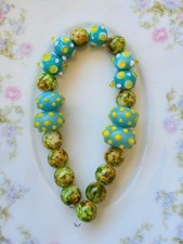 Lampwork Beautiful Glass Beads M9