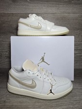 Womens Air Jordan 1 Low SE Sail / Pale Ivory / Team Gold HV5157-100 Select Size
