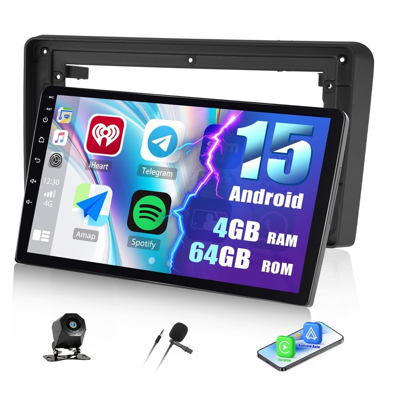 Sixwin 4+64g Android 15 Autoradio per Audi Audi A3 S3 Rs3 – 9 Pollici - Immagine 1