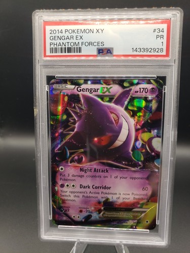 Gengar-EX graded PSA 1 for sale on eBay