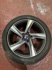 VOLVO V40 R DESIGN 17" ALLOY WHEEL & TYRE 31347131 7J ET50 205/50/ZR17 (B25)