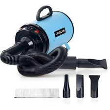 Dog Blow Dryer High Velocity Professional Pet Grooming Dryer Adjustable Speed