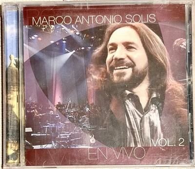 Marco Antonio Solis En Vivo Vol 2 CD 2001 Latin Pop Romantic Hits