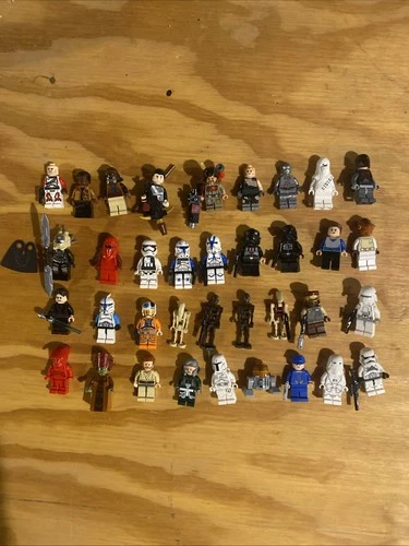 lego star wars minifigures lot