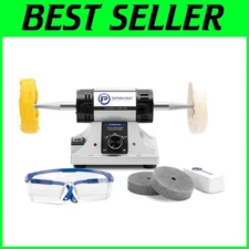Compact Jewelry Polisher - Adjustable Speed Grinder & Buffer