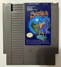 Solstice - (Nintendo Entertainment System NES, 1990) *Cartridge Only*