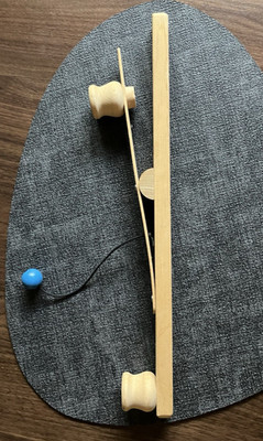 Wood Works Toy Co Catapult Game  Handmade - Cool Toy - See Video!!
