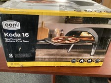 &+ Ooni Koda 16 Gas Powered Outdoor Pizza Oven Black UU-P0AB00