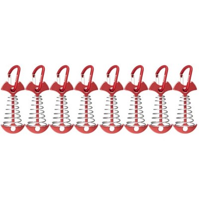  8 stücke Zelt Stürmer Nägel Fisch Knochenform Zelt Peg Outdoor Frühling Haken