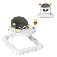 Baby Walker, Collapsible Baby Activity Walker with Walking Toys  3-Levels Adjus