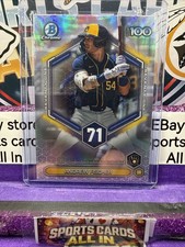 Topps 2026 Bowman Chrome Top 100 Andrew Fischer Brewers BTP-71