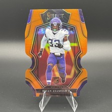 Brian Asamoah II 2022 Panini Select Premier # 165 Orange Die Cut Prizm SP #d/199