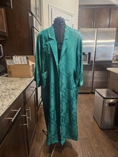 Victoria Secret Gold Label Green Nightgown Robe M/L