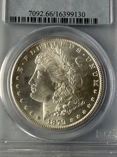1879 S $1 Morgan Silver Dollar  PCGS MS66 Clearest Detail Finest Luster and Tone