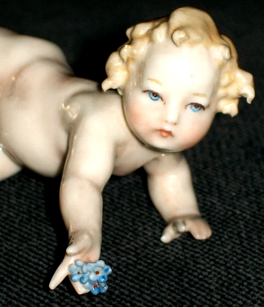 Cappe Figurine In Antique Ceramic & Porcelain Figurines for sale