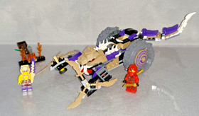 LEGO Ninjago set 70745 Anacondrai Crusher with Minifigures & Instructions