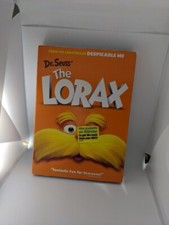 Dr. Seuss' The Lorax DVD, 2012 With Slip Cover  Open Box  